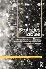 Statistics tables for d'occasion  Livré partout en Belgiqu