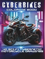 Cyberbikes coloring book for sale  Delivered anywhere in UK