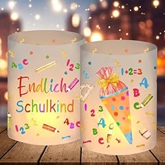 Windlicht tischdeko einschulun gebraucht kaufen  Wird an jeden Ort in Deutschland