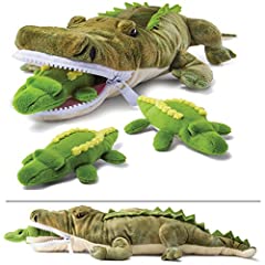Prextex stuffed crocodile for sale  Delivered anywhere in UK