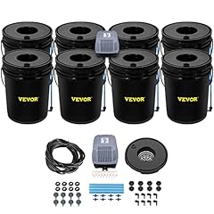 VEVOR DWC Hydroponic System, 5 Gallon 8 Buckets, Deep for sale  Delivered anywhere in USA 