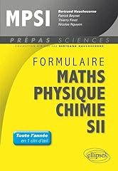 Formulaire mathématiques phys d'occasion  Livré partout en France