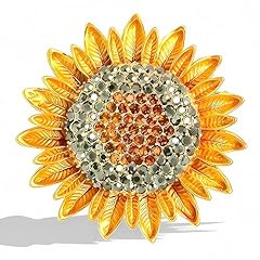 Sunflower brooch pins for sale  Delivered anywhere in USA 