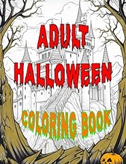 Adult halloween coloring d'occasion  Livré partout en France