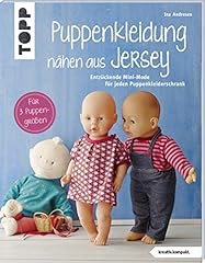 Puppenkleidung nähen jersey gebraucht kaufen  Wird an jeden Ort in Deutschland
