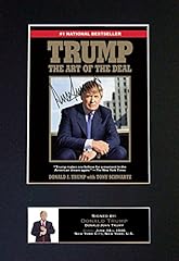Donald trump signed for sale  Delivered anywhere in UK