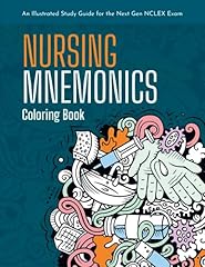 Nursing mnemonics coloring for sale  Delivered anywhere in USA 