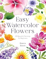Easy watercolor flowers for sale  Delivered anywhere in USA 