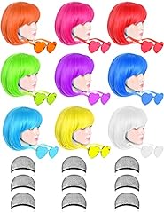 Pack colored wigs for sale  Delivered anywhere in USA 