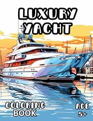 Luxury yacht coloring for sale  Delivered anywhere in UK