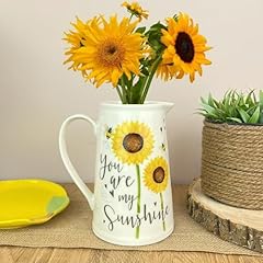 Sunflower ceramic water for sale  Delivered anywhere in UK
