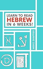 Learn read hebrew for sale  Delivered anywhere in USA 