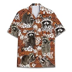 Funny racoon hawaiian for sale  Delivered anywhere in USA 