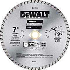 DEWALT Diamond Blade for Block and Brick, Dry/Wet Cutting, for sale  Delivered anywhere in USA 