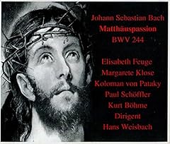 Bach matthäuspassion 1935. d'occasion  Livré partout en Belgiqu
