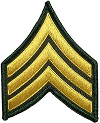 Army sergeant stripe for sale  Delivered anywhere in USA 