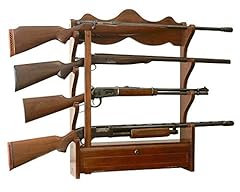 NEW Wooden Wall Mount/Hung Gun Storage & Display Rack for sale  Delivered anywhere in USA 