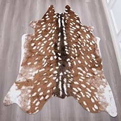 Faux deer rug for sale  Delivered anywhere in USA 