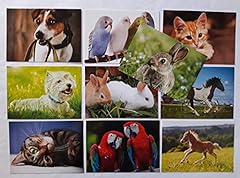 Ansichtskarten tiere 10er gebraucht kaufen  Wird an jeden Ort in Deutschland