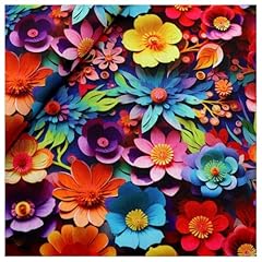 Brightglow blumen gedruckt gebraucht kaufen  Wird an jeden Ort in Deutschland