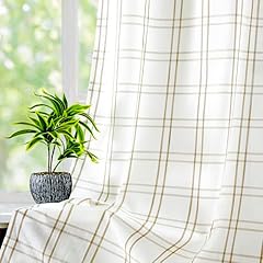 Amzdecor plaid window for sale  Delivered anywhere in USA 