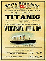 Vintage retro titanic for sale  Delivered anywhere in UK