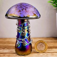 Glass mushroom paperweight for sale  Delivered anywhere in UK