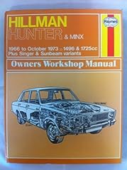 Hillman hunter owner for sale  Delivered anywhere in Ireland