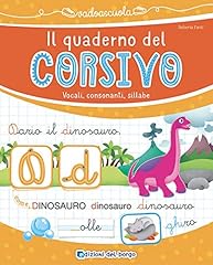 Quaderno del corsivo. usato  Spedito ovunque in Italia 
