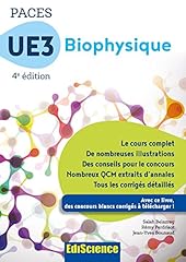 Paces ue3 biophysique d'occasion  Livré partout en France