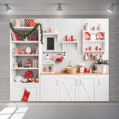 Christmas kitchen backdrop for sale  Delivered anywhere in USA 