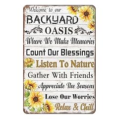 Welcome backyard oasis for sale  Delivered anywhere in USA 