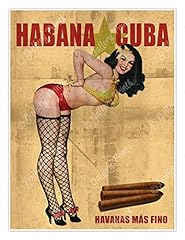 Cuban cigar advertisement for sale  Delivered anywhere in USA 