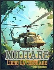 Militare libro colorare usato  Spedito ovunque in Italia 