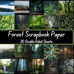 Forest scrapbook paper for sale  Delivered anywhere in UK