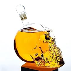 Skull whiskey decanter for sale  Delivered anywhere in USA 
