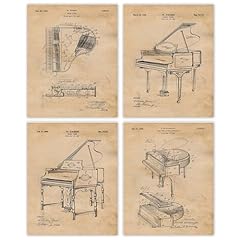 Vintage piano patent for sale  Delivered anywhere in USA 