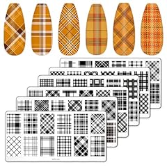 Whaline 6pcs plaid for sale  Delivered anywhere in USA 