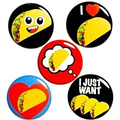Taco pack buttons for sale  Delivered anywhere in USA 