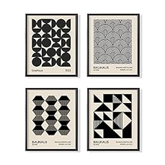 Black white bauhaus for sale  Delivered anywhere in USA 