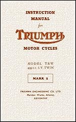 Triumph instruction manual for sale  Delivered anywhere in UK