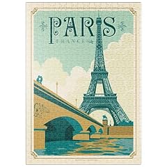 Paris affiche vintage d'occasion  Livré partout en France