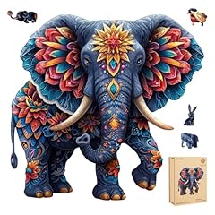 Delobil elephant wooden for sale  Delivered anywhere in USA 