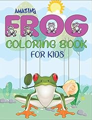 Amazing frog coloring for sale  Delivered anywhere in USA 