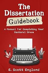 Dissertation guidebook manual for sale  Delivered anywhere in UK
