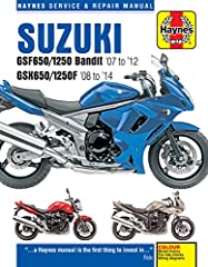Suzuki gsf650 1250 d'occasion  Livré partout en Belgiqu