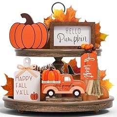 Fall tiered tray for sale  Delivered anywhere in USA 