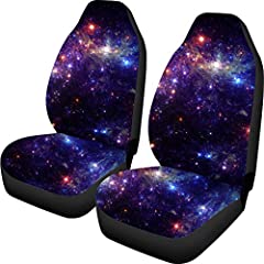 Used, NDISTIN Cool Galaxy Car Seat Covers Blue Winter Warm for sale  Delivered anywhere in USA 