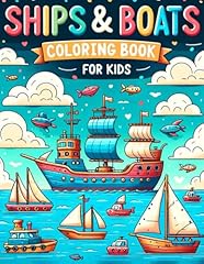 Ships boats coloring for sale  Delivered anywhere in USA 