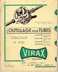 Outillage tubes. catalogue d'occasion  Livré partout en France